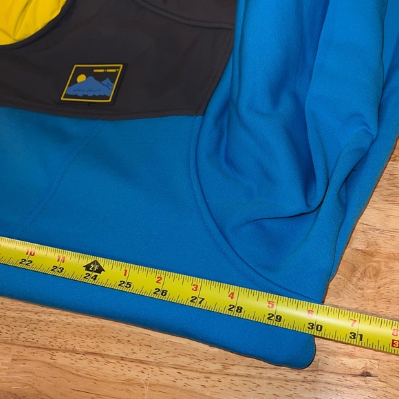 NEW Men’s Eddie Bauer x Homme Femme Collab Fleece Outback Blue Hoodie Jacket NWT - Picture 12 of 14